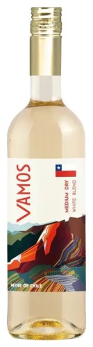 VAMOS CHILE 12% 0,75 białe półwytrawne
