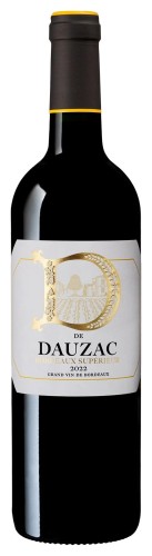 D DE DAUZAC RED BORDEAUX SUPERIEUR 2022 13,5% 0,75