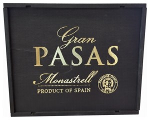 WINO GRAN PASAS MONASTRELL WOODEN BOX 6x 0,75