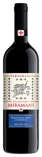 Miramani Pirosmani 11% 0,75 czerwone półwytrawne