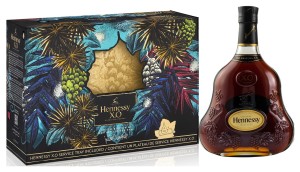 HENNESSY XO HOLIDAYS 40% 0,7 + SERVICE TRAY