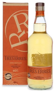 Pisco Reservado Tres Erres Transparente Doble Destilado 40% 0,7