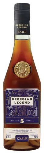 GEORGIAN LEGEND VSOP 5YO 40% 0,5