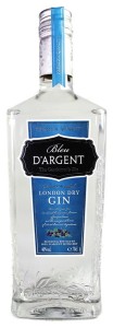 Gin London Bleu Dargent 40% 0,7