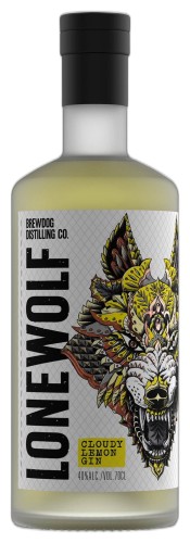 Gin Brewdog Lone Wolf Cloudy Lemon 40% 0,7