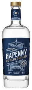 HA'PENNY DUBLIN DRY GIN 41% 0,7