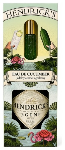 Hendrick's + Jadalny Aromat Ogórkowy 41,4% 0,7