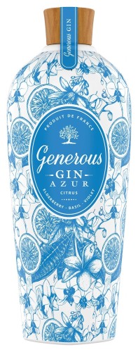 GENEROUS AZUR CITRUS BLUE 40% 0,7