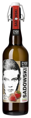 Cydr Sadowski Truskawka 4,5% 0,75