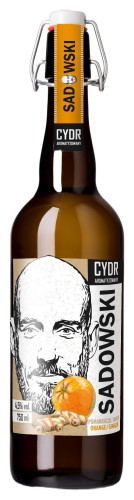 Cydr Sadowski Pomrańcza Imbir 4,5% 0,75