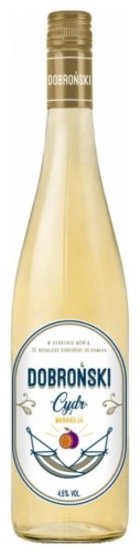 DOBROŃSKI CYDR MARAKUJA  4,5% 0,75