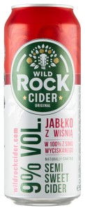 Wild Rock Cider Cydr Jabłko z Wiśnią 0,5 pusz.