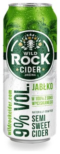 Wild Rock Cider Cydr Jabłkowy 0,5 pusz.