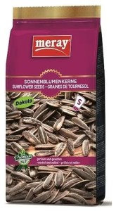 Meray Pestki Słonecznika Prażone i Solone Dakota 250g