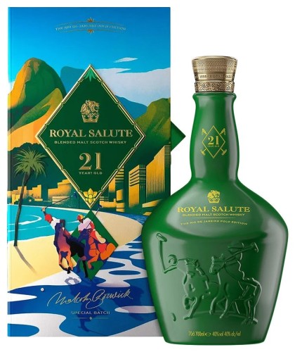 Royal Salute 21YO Rio De Janeiro Polo Edition 40% 0,7