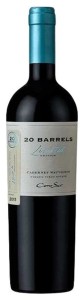 20 Barrels Cabernet Sauvignon 13,5% 0,75 C/W