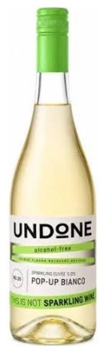 Undone Sparkling Wine No. 20 Pop-Up Blanc 0% 0,75