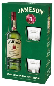 JAMESON 40% 0,7 +2 SZKL.