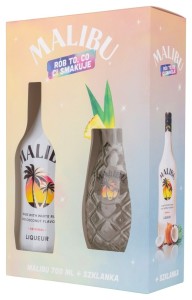 MALIBU 18% 0,7 + szklanka
