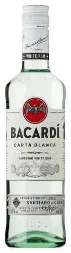 Bacardi Carta Blanca 37,5% 0,5