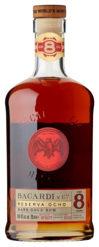 Bacardi 8YO Reserva Ocho 40% 0,7
