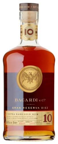 BACARDI 10YO DIEZ 40% 0,7