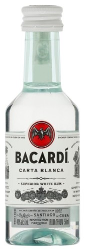 BACARDI CARTA BLANCA 0,05
