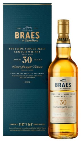 BRAES OF GLENLIVET 30YO 53% 0,7