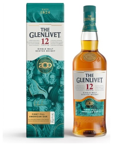 GLENLIVET 12YO 200 YEARS ANNIVERSERY 43% 0,7