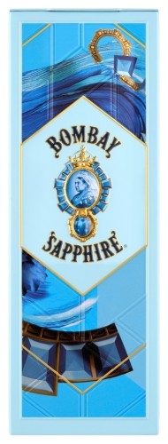 BOMBAY SAPPHIRE 40% 700ML + PUSZ