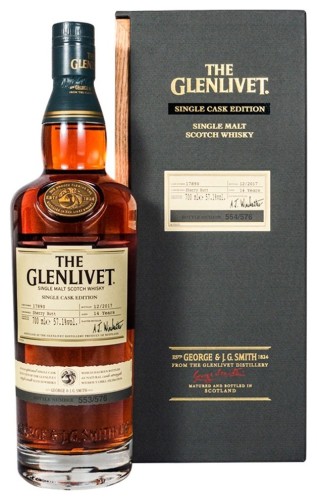 Glenlivet Sherry Butt Single Cask 14YO 57,1% 0,7