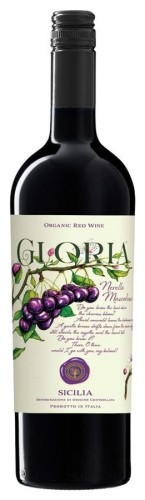 GLORIA NERELLO MASCALESE ORGANIC 14% 0,75 czerwone wytrawne