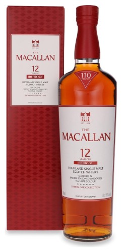 Macallan 12YO Sherry Oak High Strength 55% 0,7