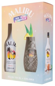 MALIBU 18% 0,7 + szklanka