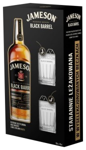 JAMESON BLACK BARREL 40% 0,7 +2 SZKL.