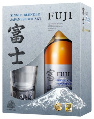 FUJI SINGLE BLENDED 43% 0,7 + 2 SZKLANKI