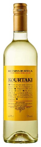 Retsina Of Attica Kourtaki 11,5% 0,75 białe wytrawne