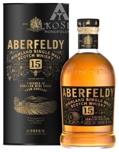 ABERFELDY 15YO CADILLAC WINE CASK 43% 0,7