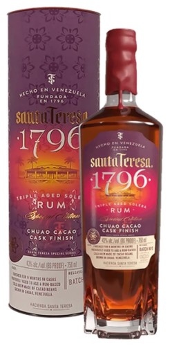 Santa Teresa 1796 Chuao Cacao Cask Finish 43% 0,7