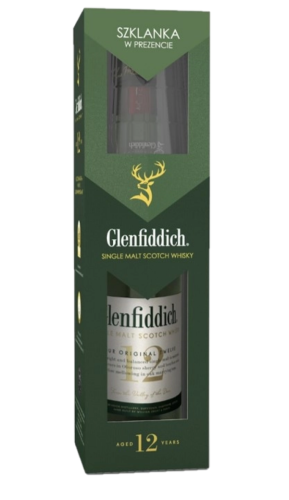 Glenfiddich 12YO 40% 0,7 + Szklanka.png