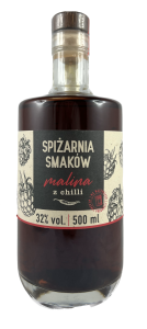 Wódka Toruńska Spiżarnia Smaków Malina z Chilli 32% 0,5