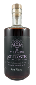 Wolf&Oak Eliksir z Czarną Porzeczką 34% 0,7