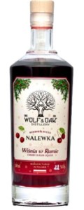 Wolf&Oak Nalewka Wiśnia w Rumie 27% 0,5
