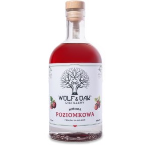 Wolf&Oak Wódka Poziomkowa 38% 0,7