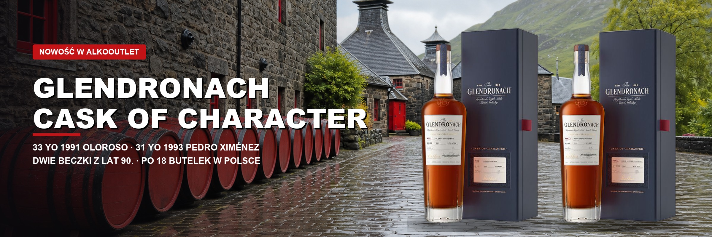 GlenDronach Cask of Character 1991 & 1993