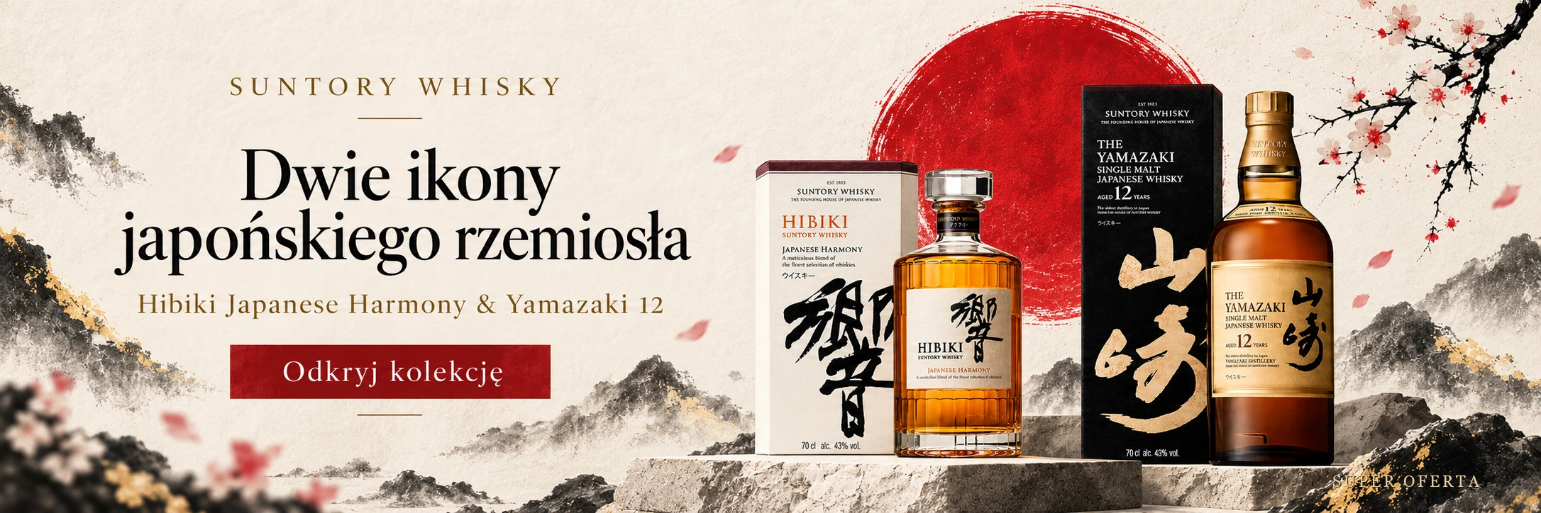 Hibiki + Yamazaki 12 – dwie ikony Japonii