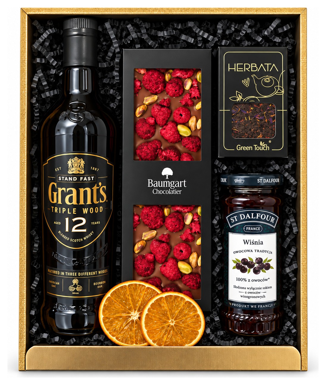 Zestaw prezentowy w pudełku Grant's 12- Artemida