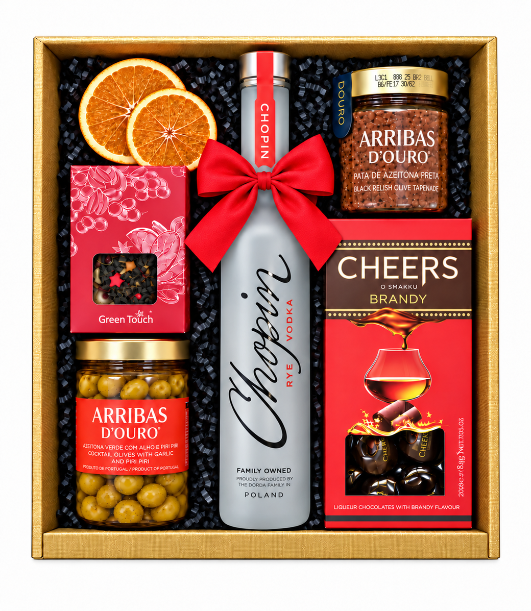 Zestaw prezentowy w pudełku Chopin Rye