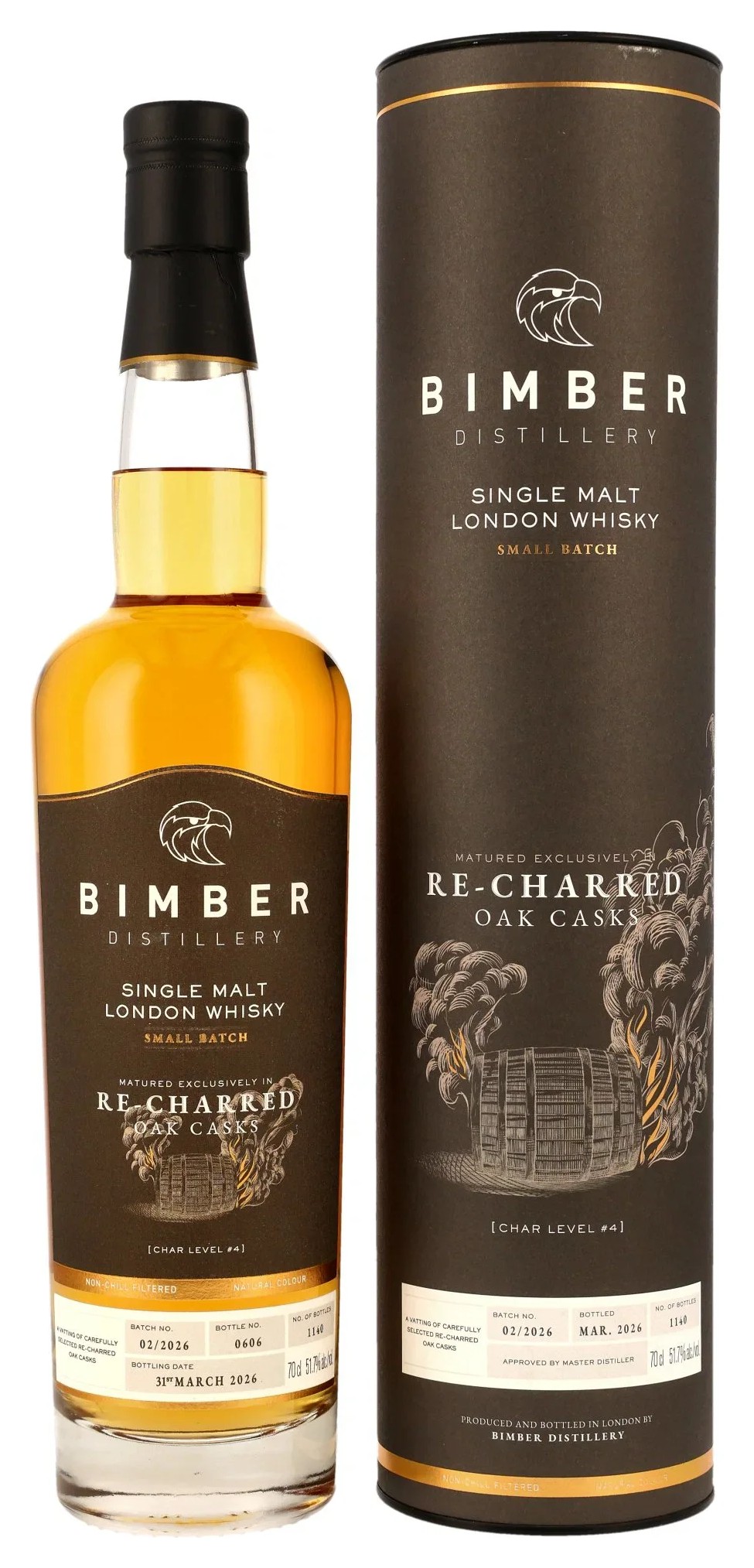 Bimber Re-charred Oak Casks Batch #2 2026