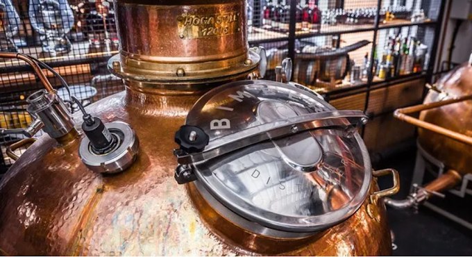 Miedziany alembik Bimber Distillery